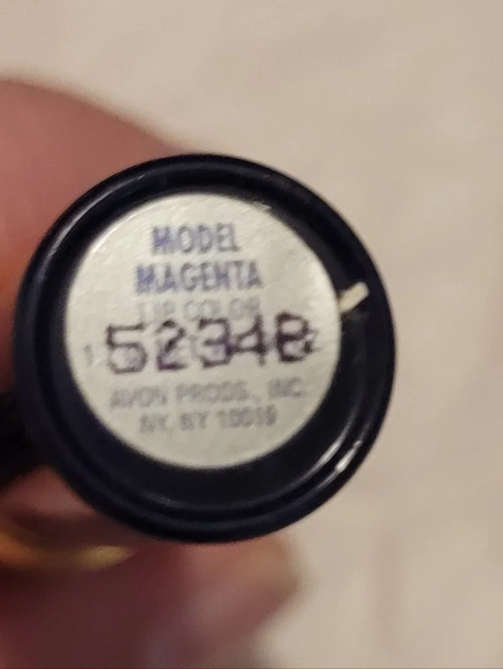 Vintage Avon Lipstick in Magenta